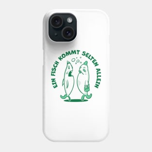 A fish rarely comes alone Phone Case