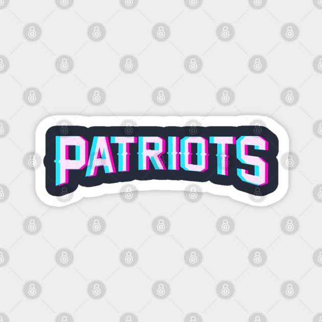 Pats 3D Magnet by LikeMindedDesigns