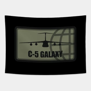 C-5 Galaxy Patch (subdued) Tapestry