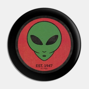 Alien Head Pin