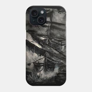 pirate ship Phone Case