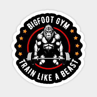 Bigfoot Gym - Train Like a Beast Magnet
