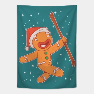 SANTA GINGERBREAD Tapestry