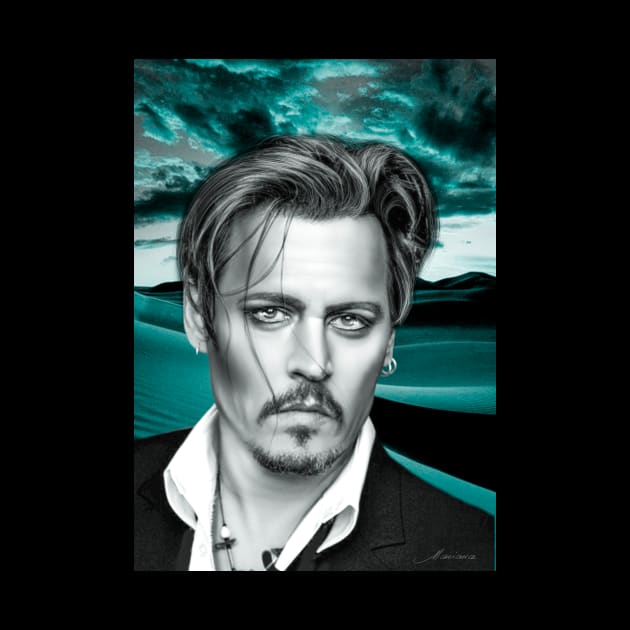 Depp Trial support Innocence Tribute to Jonny by Relaxing Art Shop