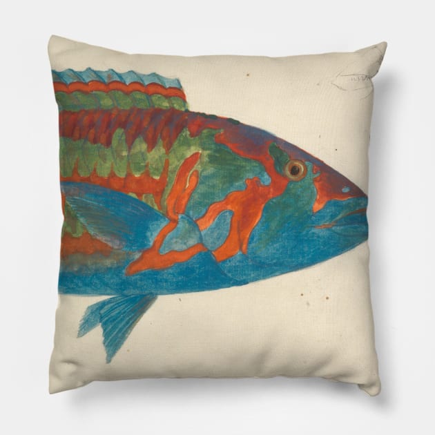 El Hudderi by Luigi Balugani Pillow by Classic Art Stall