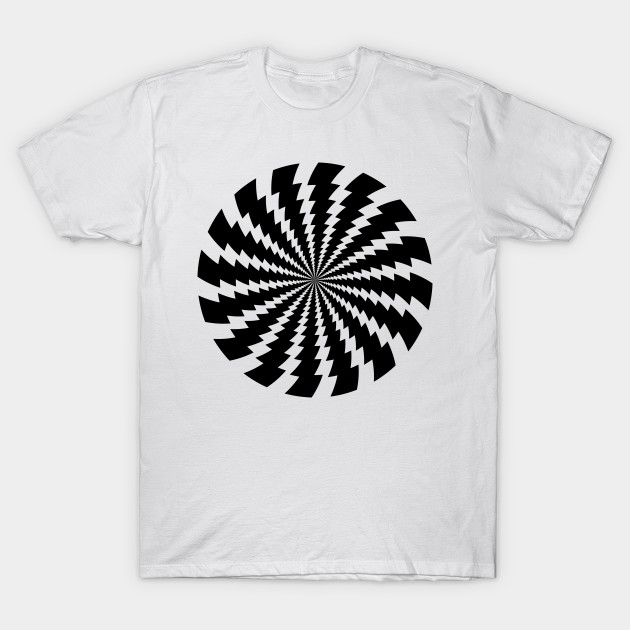 Lightning Bolt Abstract Geometric Pattern Lightning Bolt T