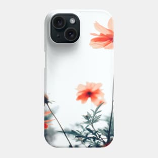 pink flowers pattern Phone Case