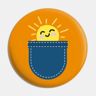 Pocket Full Of Sunshine Pin