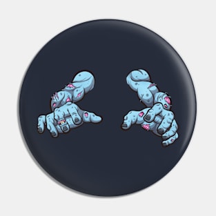 Zombie Arms Pin