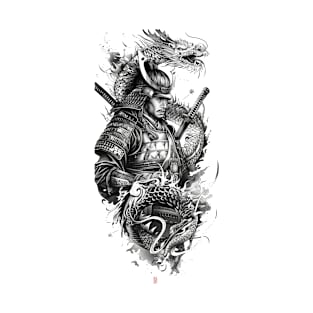 Samurai Warrior. Traditional Japanese. T-Shirt