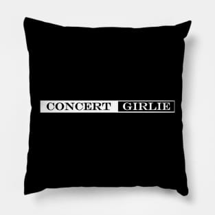 concert girlie Pillow