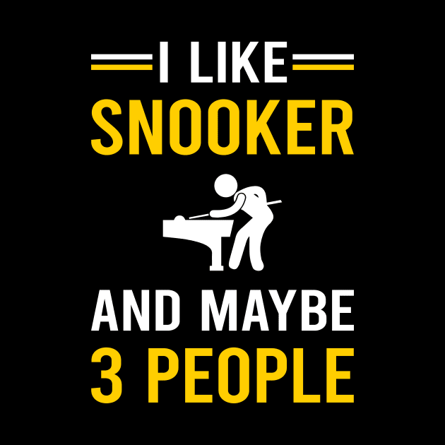 3 People Snooker by Bourguignon Aror