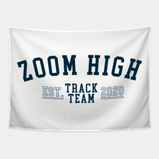 Zoom High Track Team Gym Shirt (Navy) Tapestry