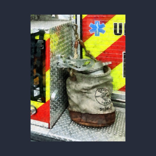 Fireman - Bucket on Fire Truck by SusanSavad
