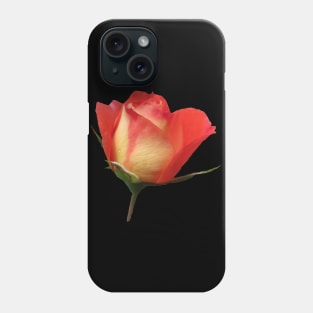 orange rose, roses, flower, flowers, bloom Phone Case