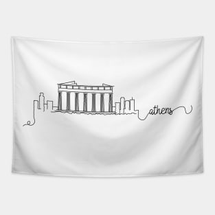 Athens City Signature Tapestry