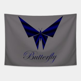 Metallic butterfly Tapestry