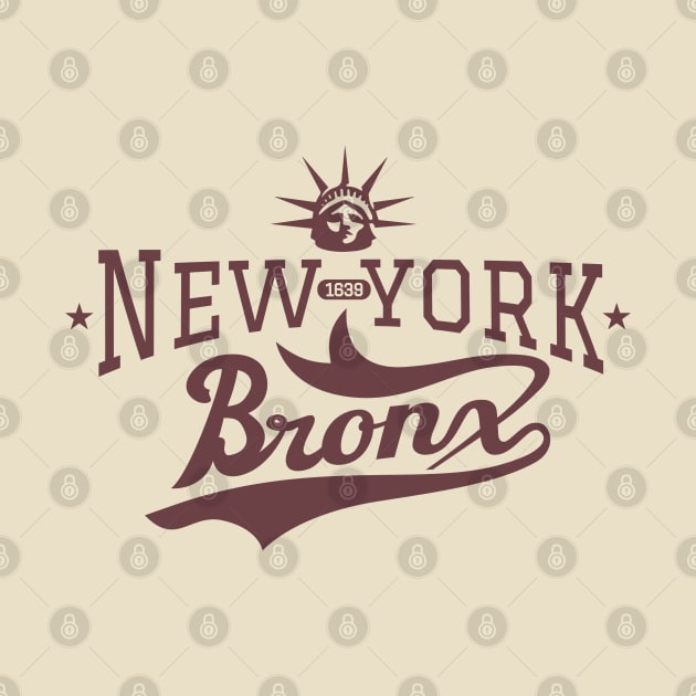 New York Bronx - New York Bronx Schriftzug - Bronx Logo by Boogosh