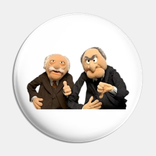 Statler and Waldorf Pin