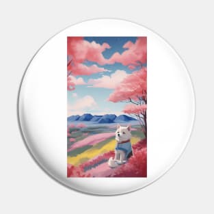 Japan Scenery 2 - Japanese Retro Art Pin