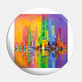 Bright city Pin