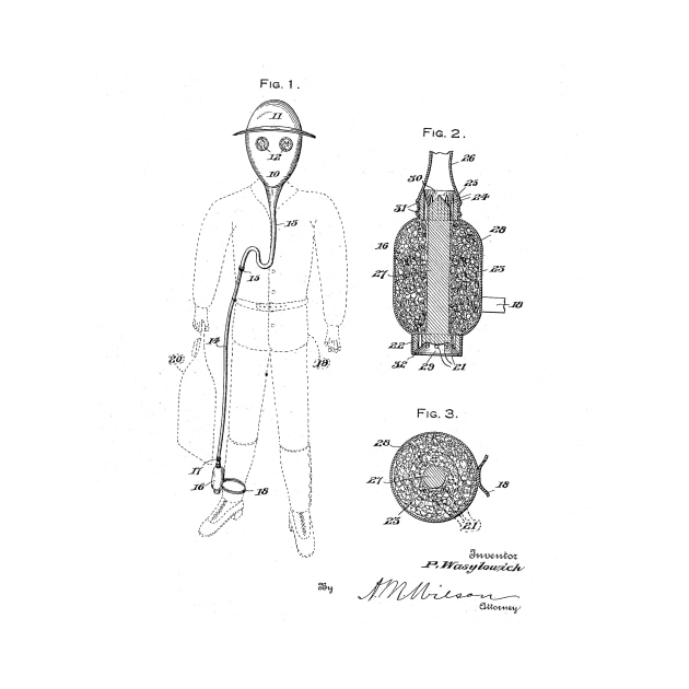 Vintage Patent Drawing by TheYoungDesigns