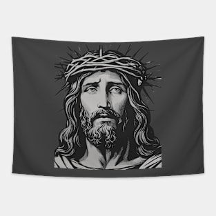 The Lord And Savior Jesus Christ Tapestry