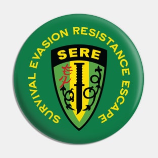 Survival Evasion Resistance Escape SERE School Pin