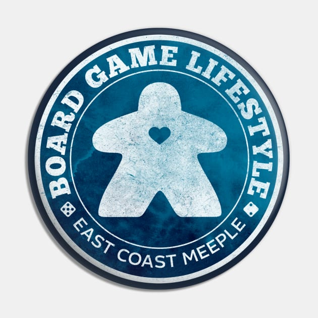 East Coast Meeple Pin by east coast meeple