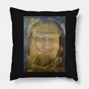 Gold Buddha Painting Pillow