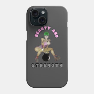 athletic girl Phone Case