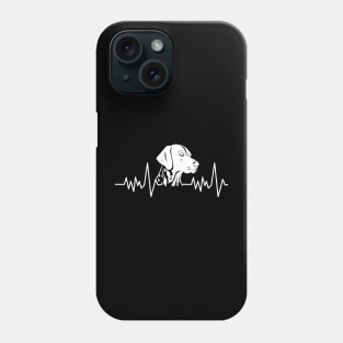 German Shorthaired Pointer Heartbeat Phone Case