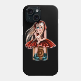 Rock gerl Phone Case