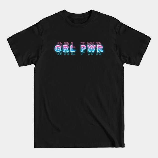 Disover GRL PWR - Girl Power Feminism - T-Shirt