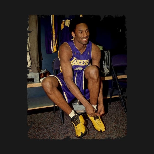 Bryant in Locker Room