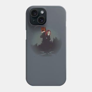 Fox and Skully Phone Case