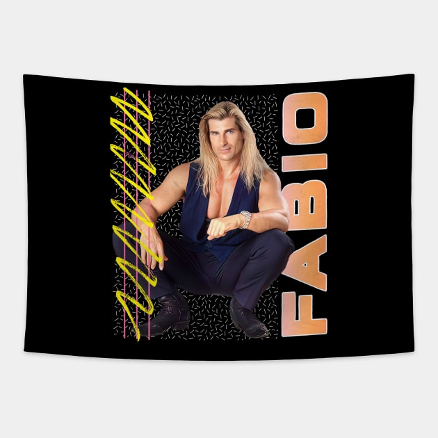 Fabio / 90s Aesthetic Tapestry by DankFutura