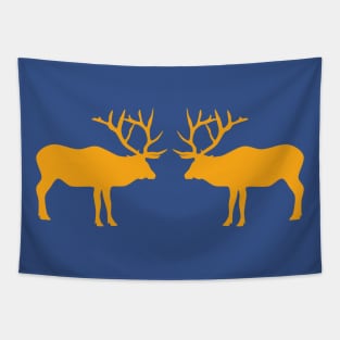 American Elk (Sunrise) Tapestry