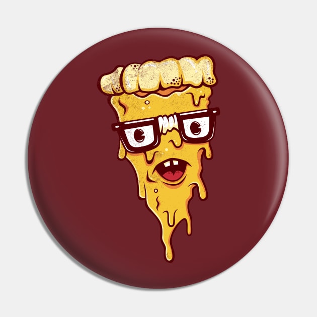 Pizza Face Pin by strangethingsa