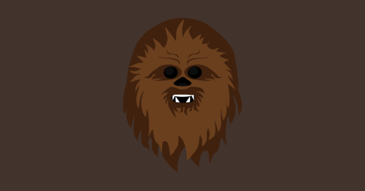 Adorable Minimalistic Chewie