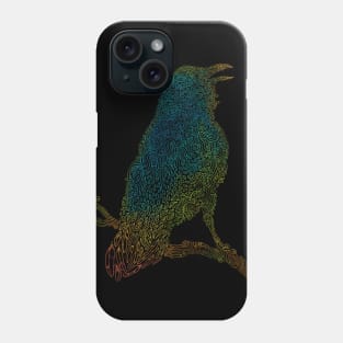 The Iridescent Raven Phone Case