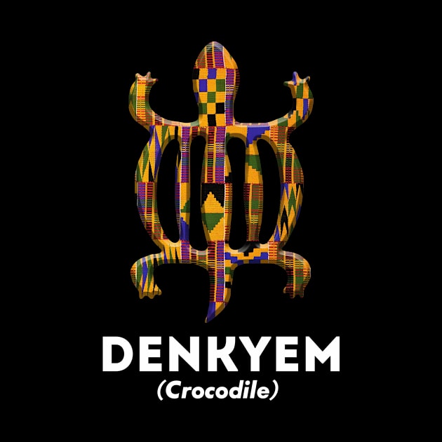 DENKYEM (Crocodile) by ArtisticFloetry