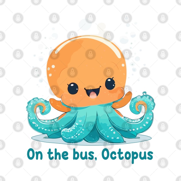 On the bus, Octopus by JessCrafts