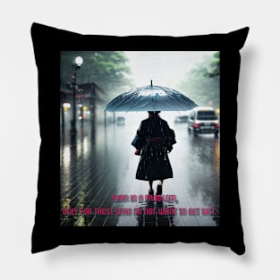 Rain and Wisdom Pillow