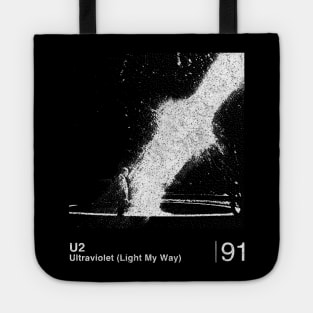 U2 / Minimalist Graphic Design Fan Artwork Tote