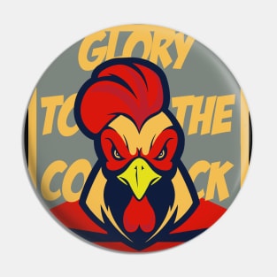 Super Rooster Pin