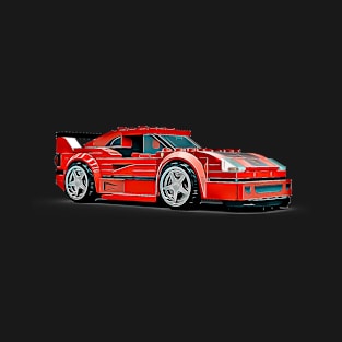 F40 Brick Cartoon T-Shirt