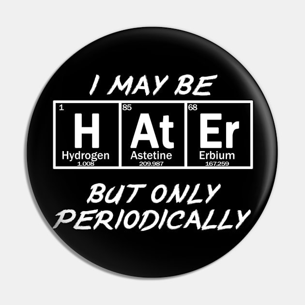 i may be HATER but only periodically Pin by Context