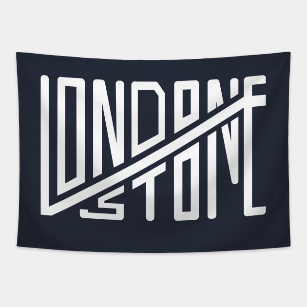 London Stone Cut Tapestry by London Stone