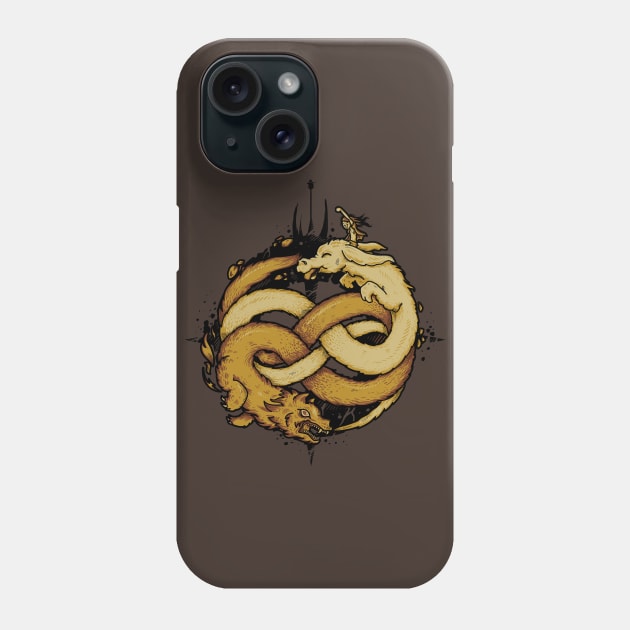 Neverending Fight Phone Case by LetterQ